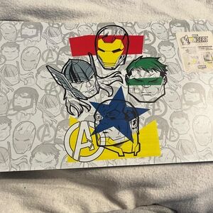 Marvel Avengers No Slip Kitchen Pet Bowl Mat